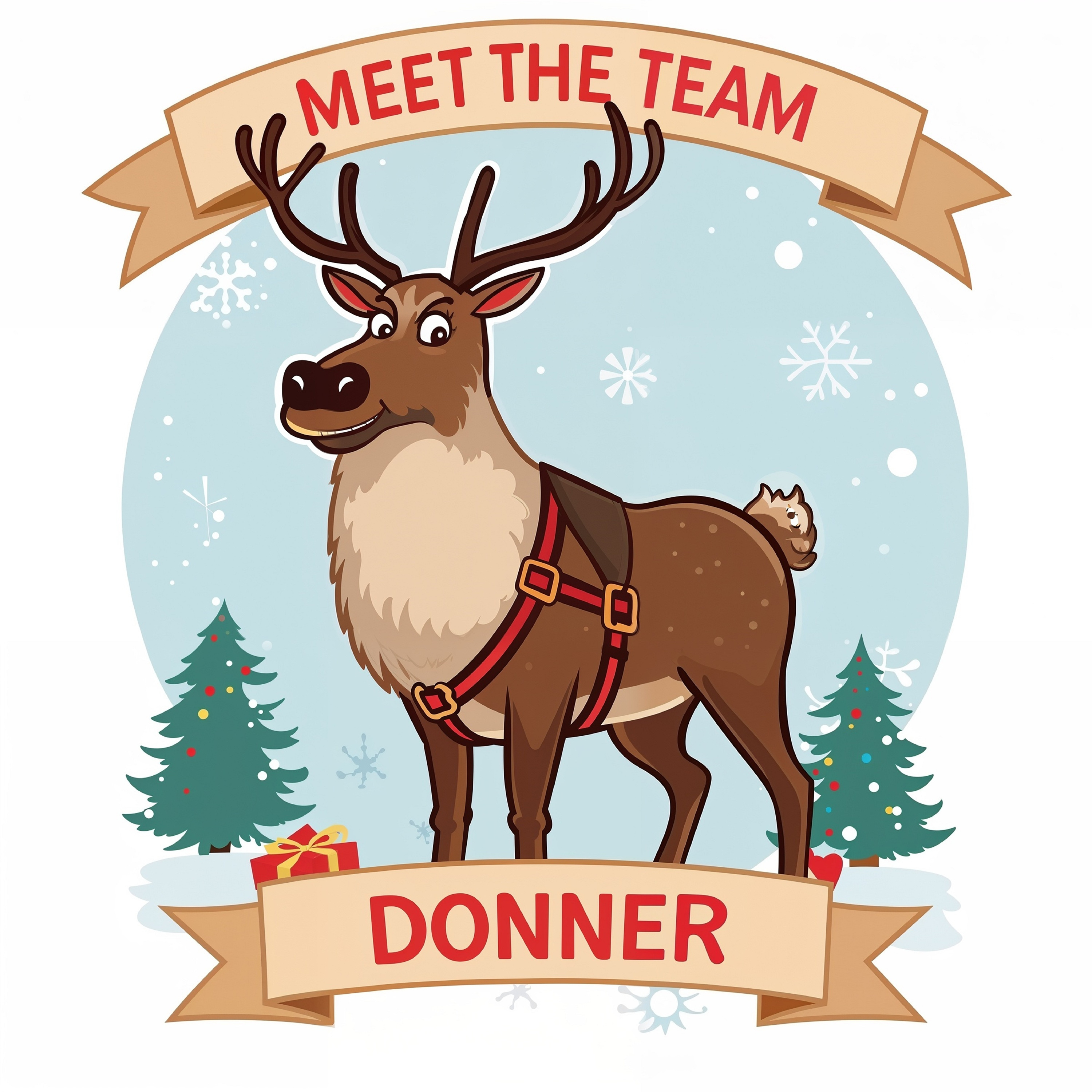 Donner is Santa's reindeer